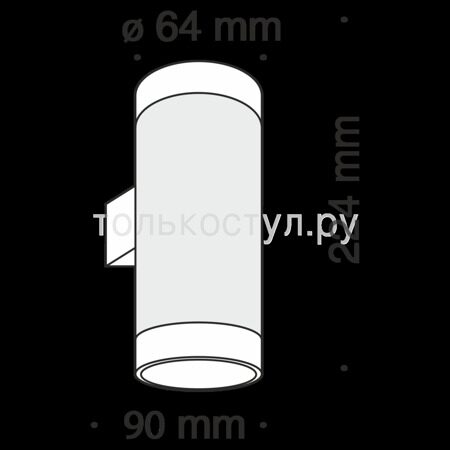 Настенный светильник (бра) Technical C027WL-L10W